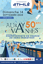 Affiche Semi marathon Auray