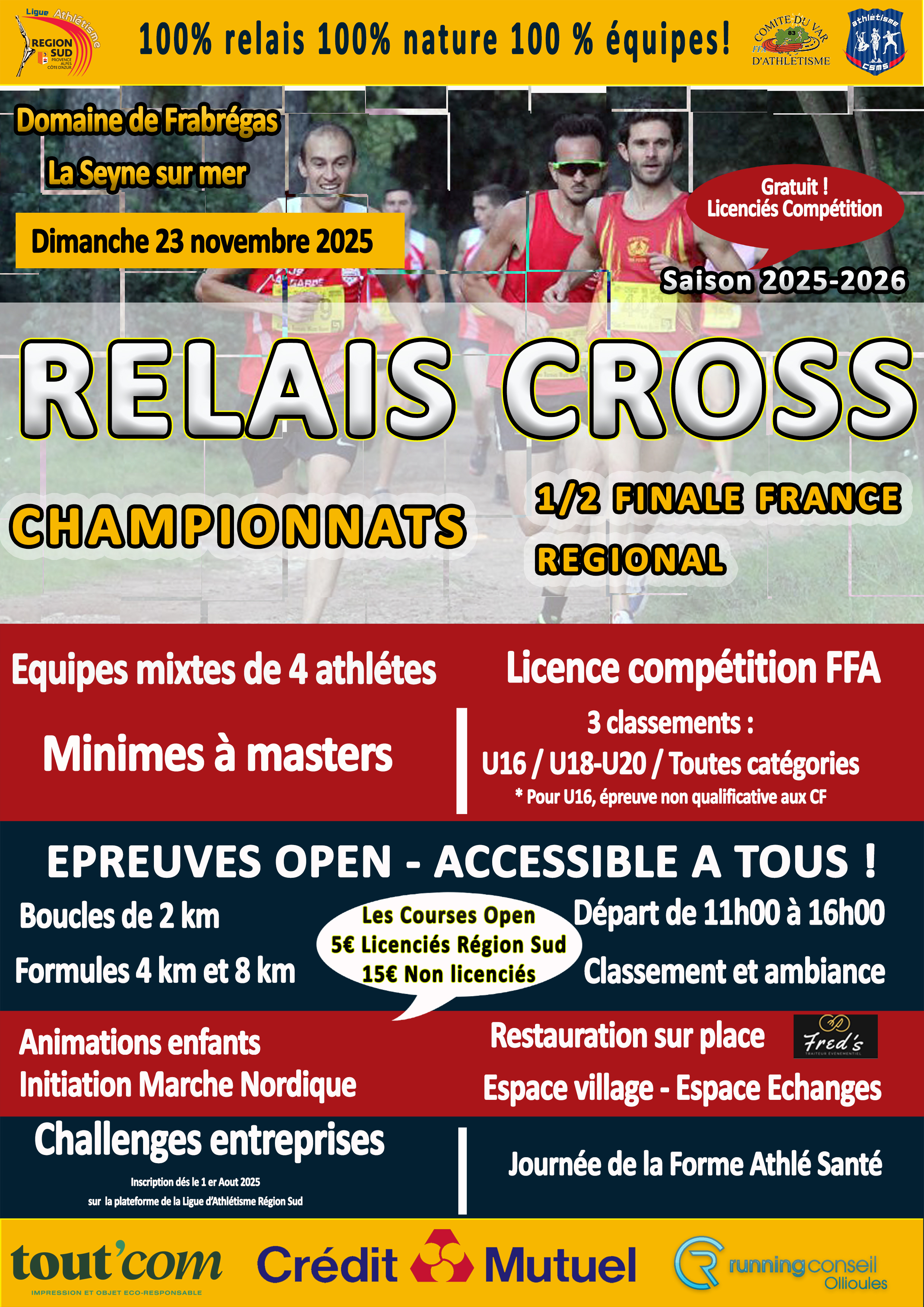 Affiche Relais Cross