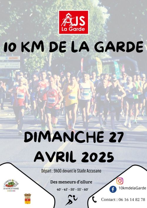Affiche semi marathon 2025